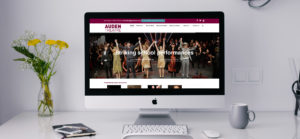 School website design for Auden Theatre at Greshams School